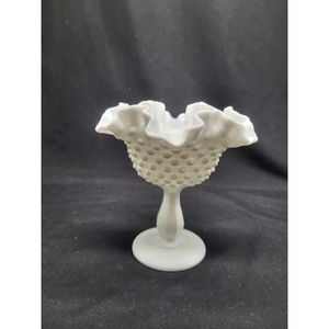Fenton Hobnail Milkglass